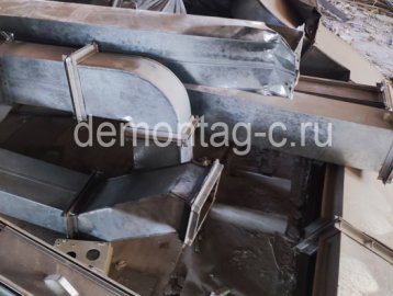 Ручной демонтаж ангара д. Ржавки