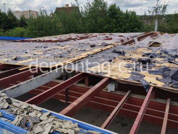 Ручной демонтаж ангара д. Ржавки