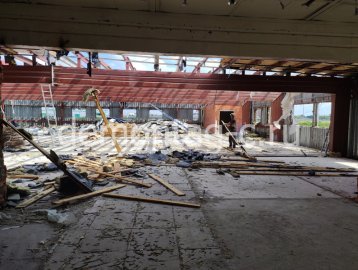 Ручной демонтаж ангара д. Ржавки
