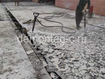 Ручной демонтаж ангара д. Ржавки