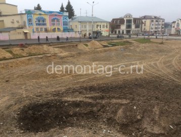 Демонтаж фонтанов. г. Ногинск