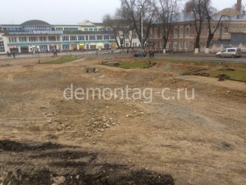 Демонтаж фонтанов. г. Ногинск