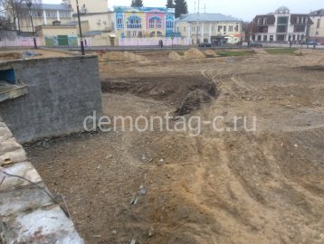Демонтаж фонтанов. г. Ногинск