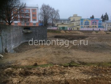 Демонтаж фонтанов. г. Ногинск