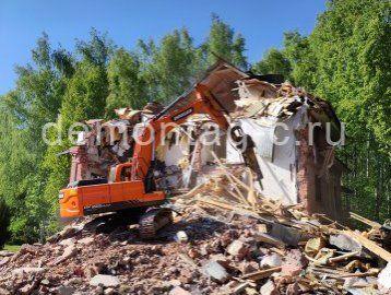  Увеличьте изображение 	Демонтаж кирпичного трёх этажного дома 3060м3