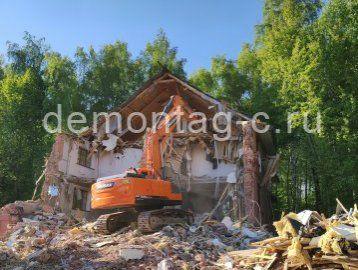  Увеличьте изображение 	Демонтаж кирпичного трёх этажного дома 3060м3