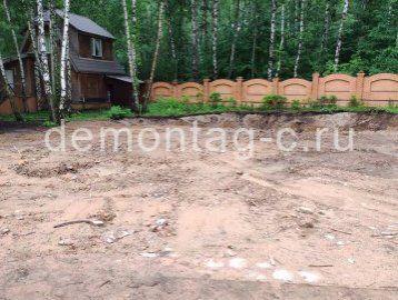 Демонтаж кирпичного трёх этажного дома 3060м3