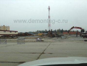 Демотаж металоконструкций