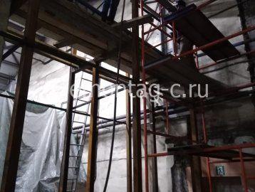 Демонтаж железобетонной подкрановой балки. КОМУС