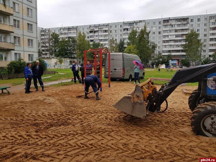 Снос детских площадок
