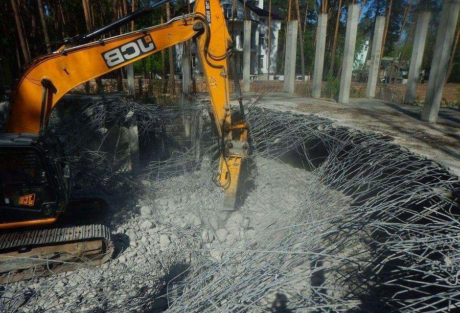 demontazh fundamenta compressor