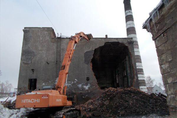 Демонтаж котельной