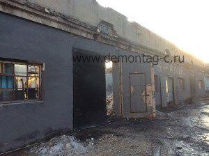 демонтаж перегородок, кирпичных стен